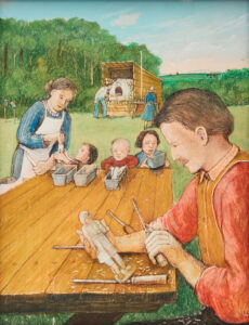 The Woodcarver's Family